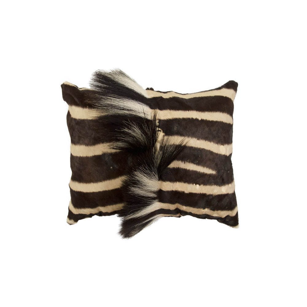 Zebra Hide Pillows Archives Taxidermy Mounts for Sale and Taxidermy