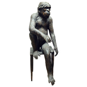 Primate on Chair