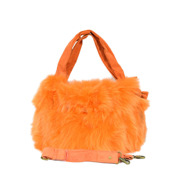 Orange Fox Handbag