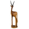 Classic Antelope Carving Real Horns