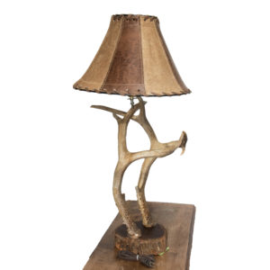 Mule Deer Antler Lamp