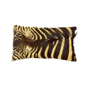 Zebra Head Pillow