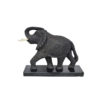 Zambia Stone Elephant Carving on Marble