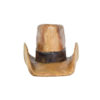 Cowboy Hat Wood Sculpture