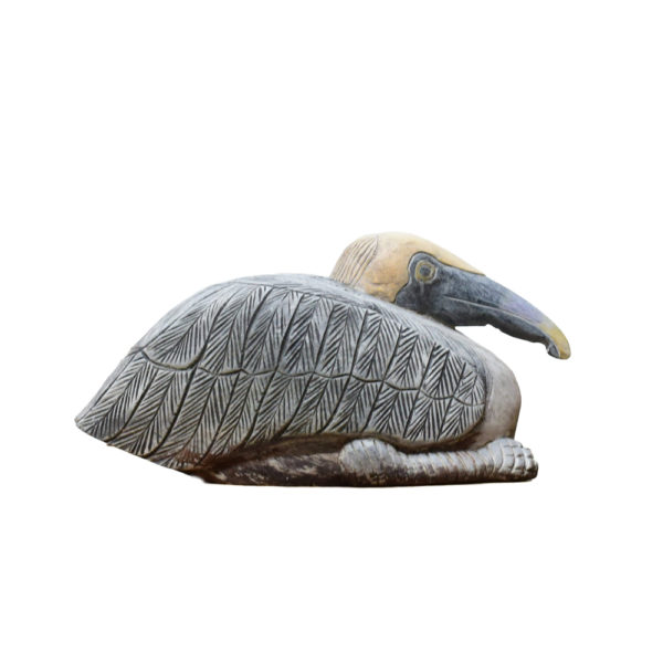 Pelican Wood Sculpture