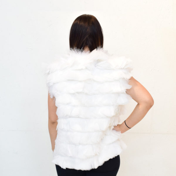 Feather Vest