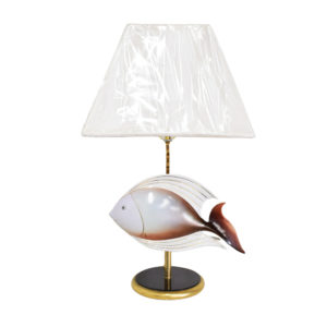 Ceramic Fish Table Lamp